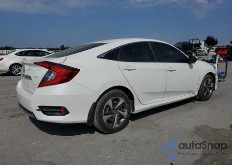 2020 Honda Civic Lx z USA, uszkodzony, nr VIN 19XFC2F68LE021828